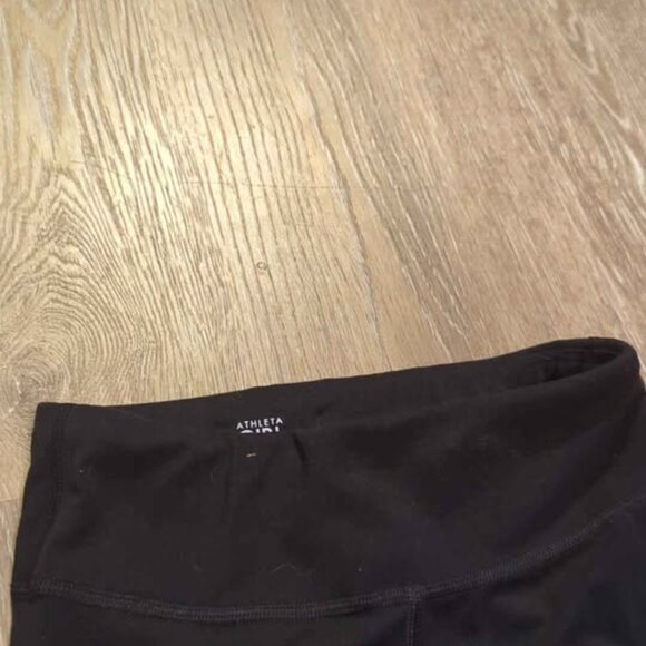 Athleta girl 8/10 high rise chit chat tight black - Picture 3 of 4